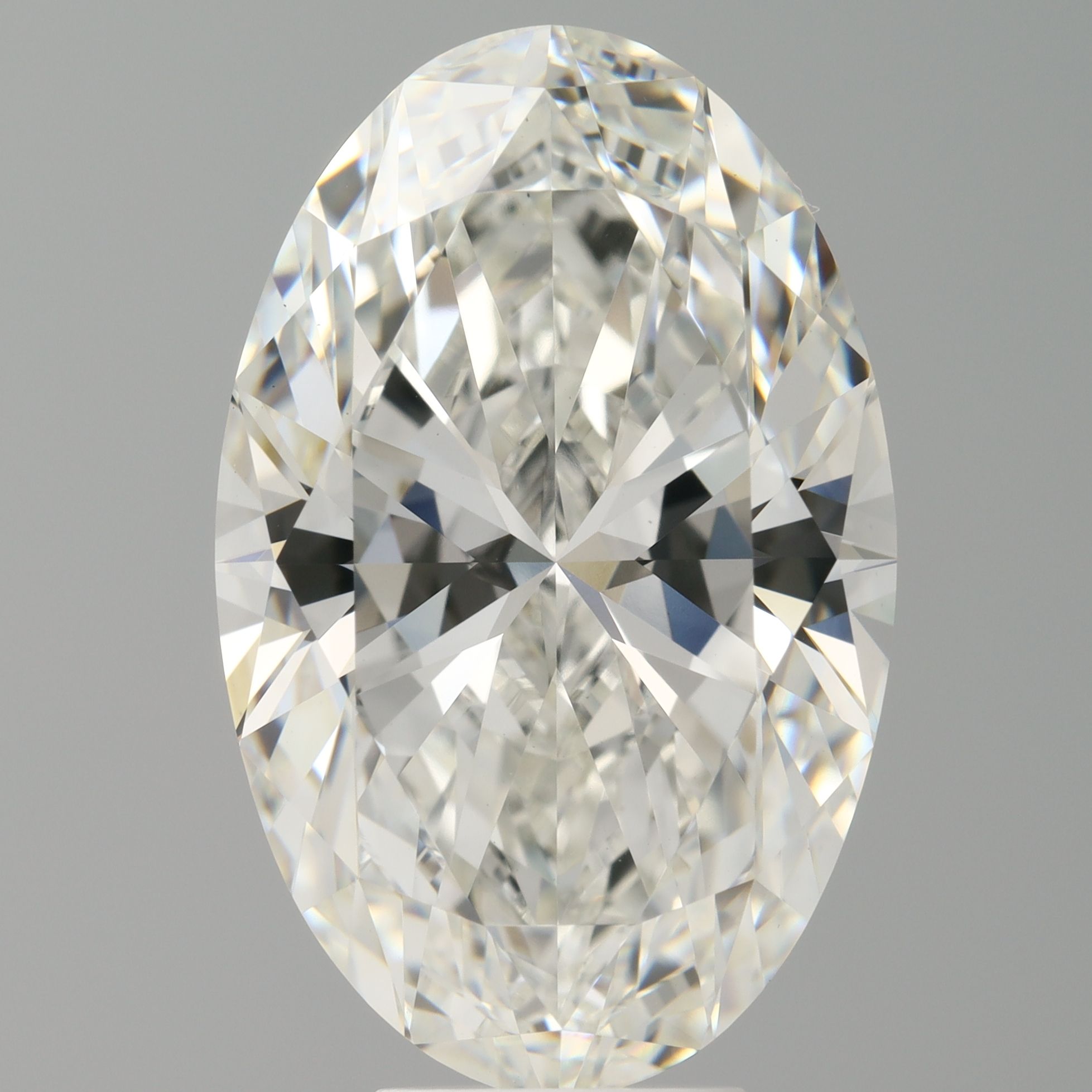 8.04 ct. oval Lab Grown Diamond front image