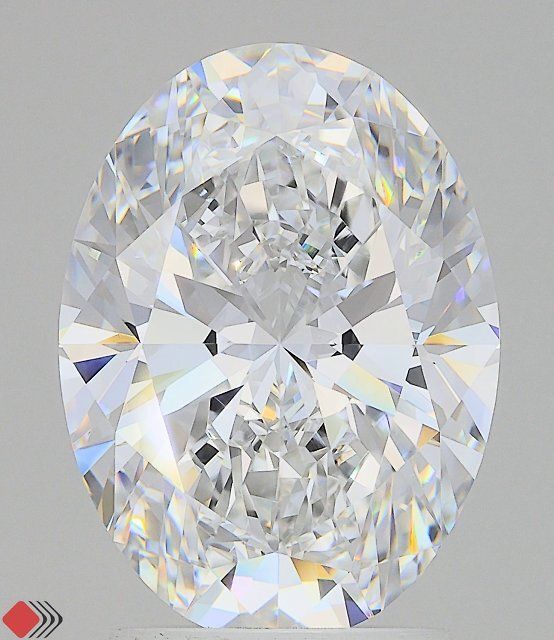 3.02 ct. oval Lab Grown Diamond front image