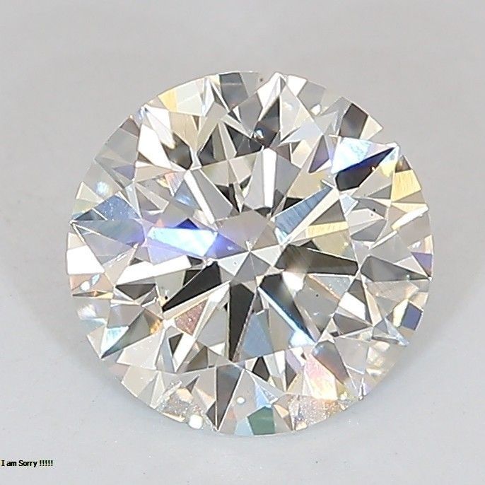1.61 ct. round Lab Grown Diamond front image