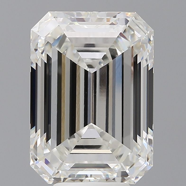 7.07 ct. emerald Lab Grown Diamond front image