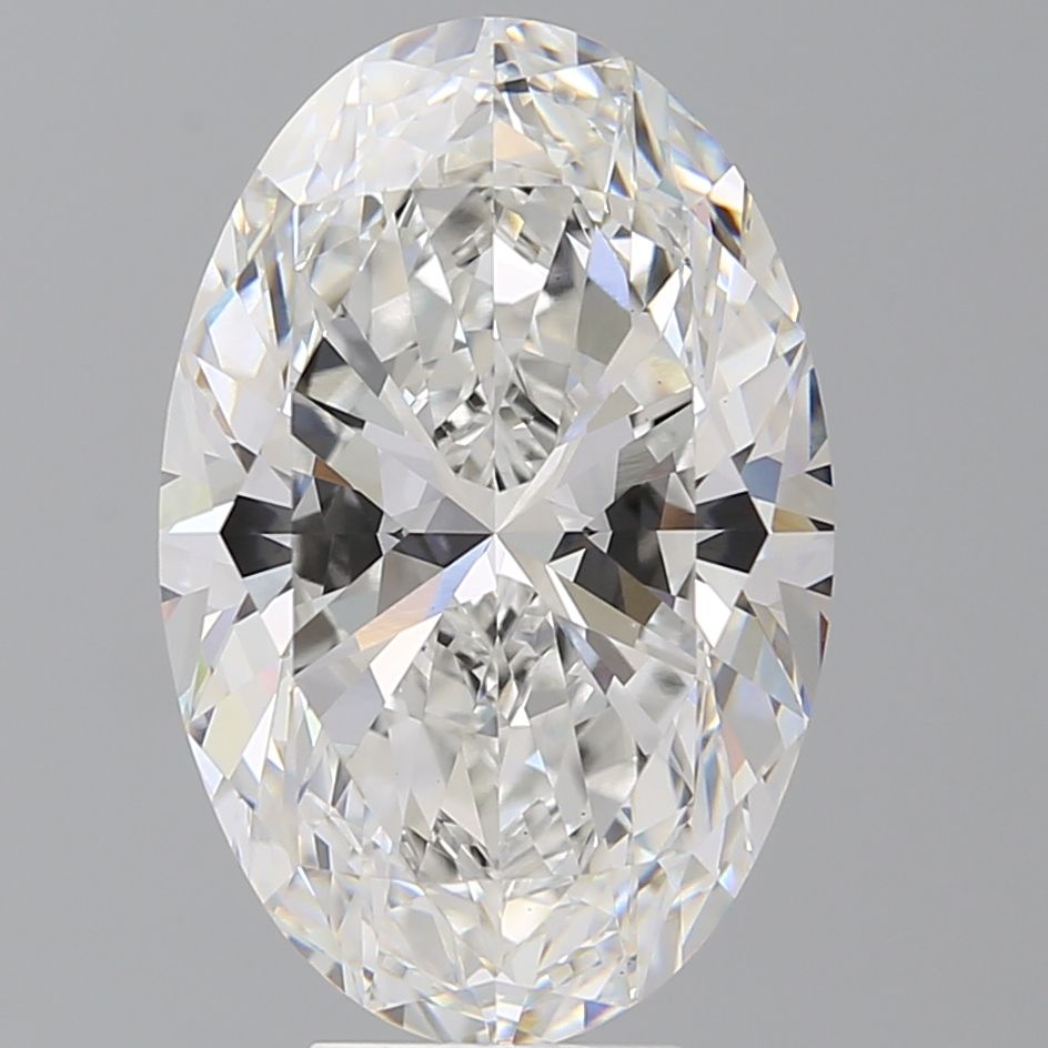 7.59 ct. oval Lab Grown Diamond front image