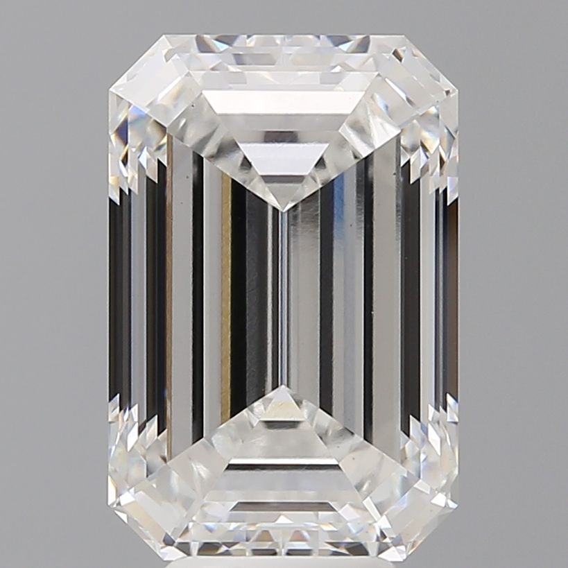 7.10 ct. emerald Lab Grown Diamond front image