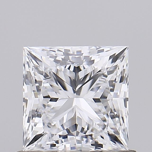 0.82 ct lab-grown Princess Diamond