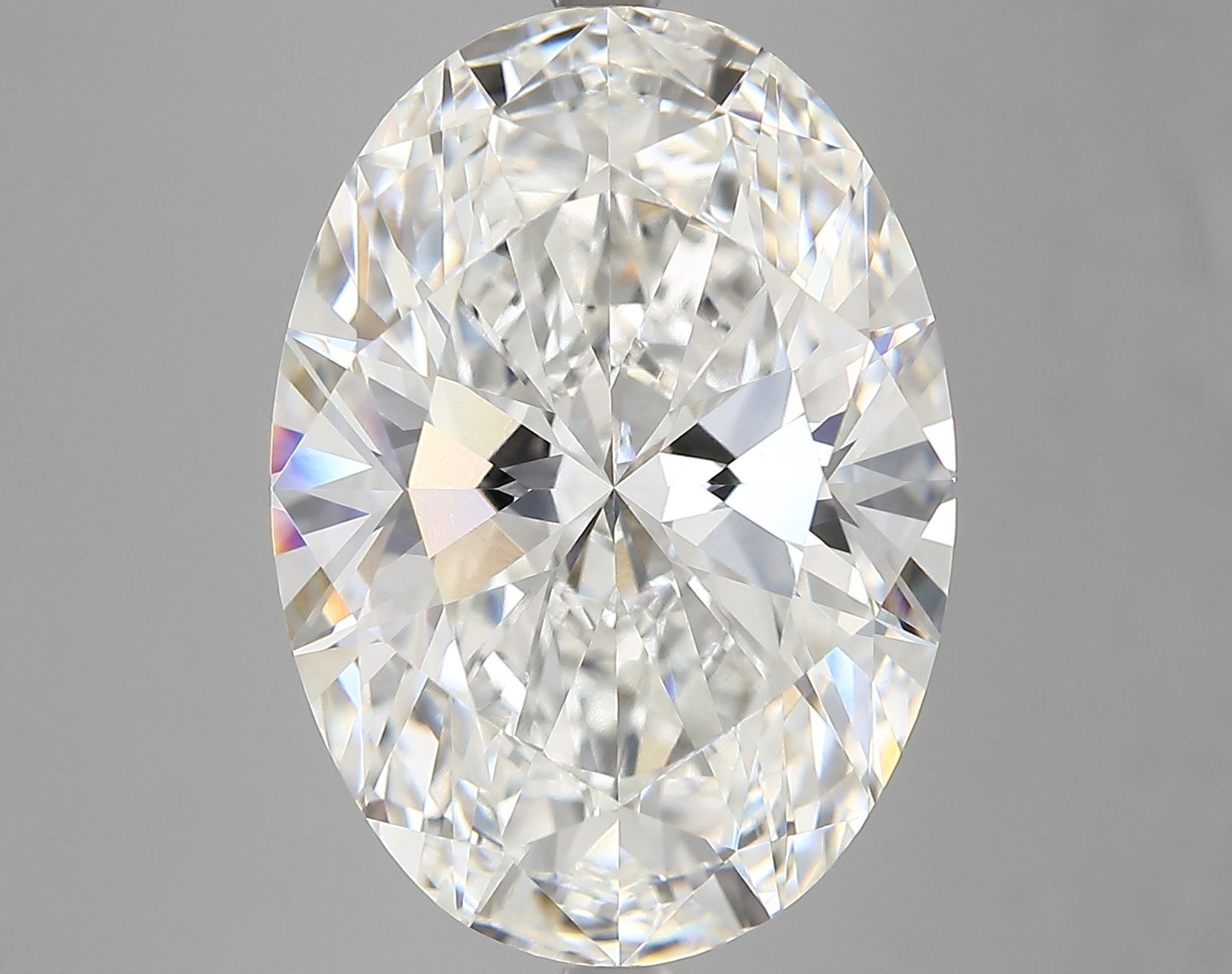 9.11 ct. oval Lab Grown Diamond front image