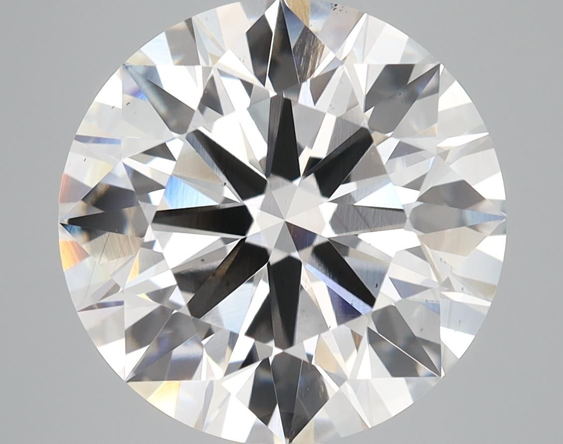 7.02 ct. round Lab Grown Diamond front image