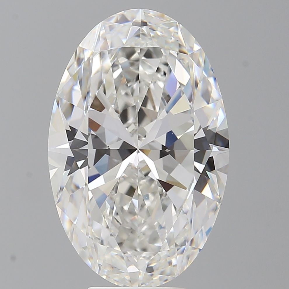 8.01 ct. oval Lab Grown Diamond front image