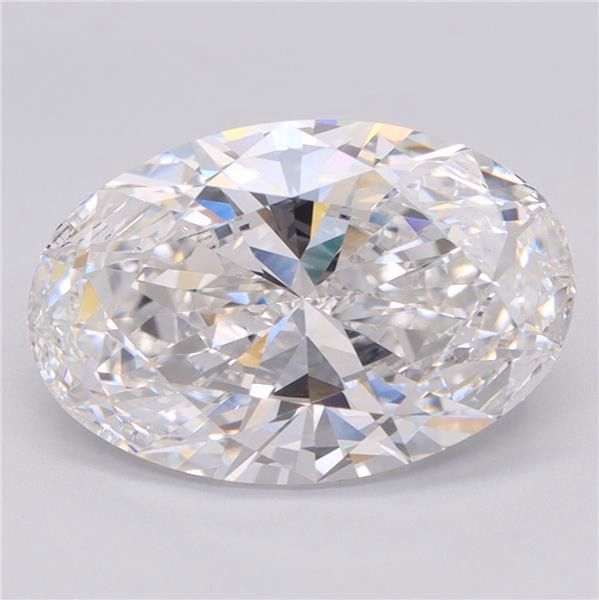 1.56 ct. oval Lab Grown Diamond front image