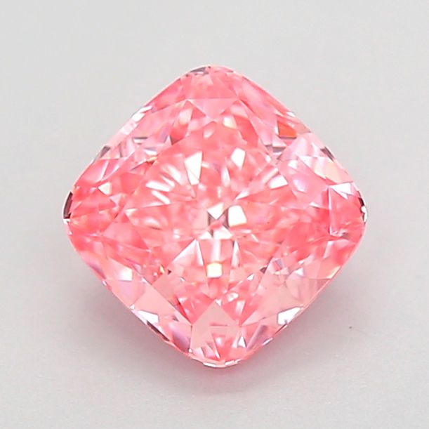 1.18 CT Fancy Vivid Pink CUSHION MODIFIED