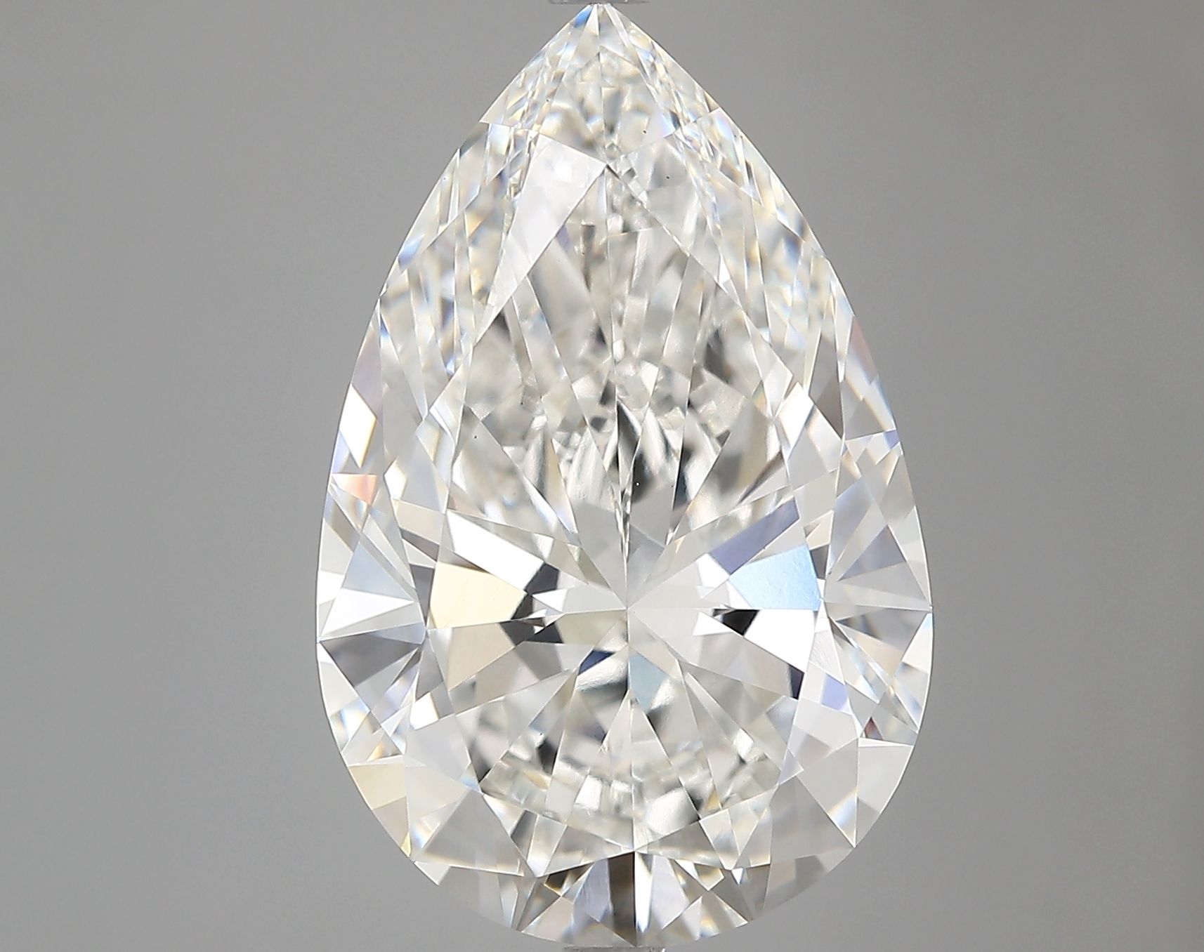 8.01 ct. pear Lab Grown Diamond front image