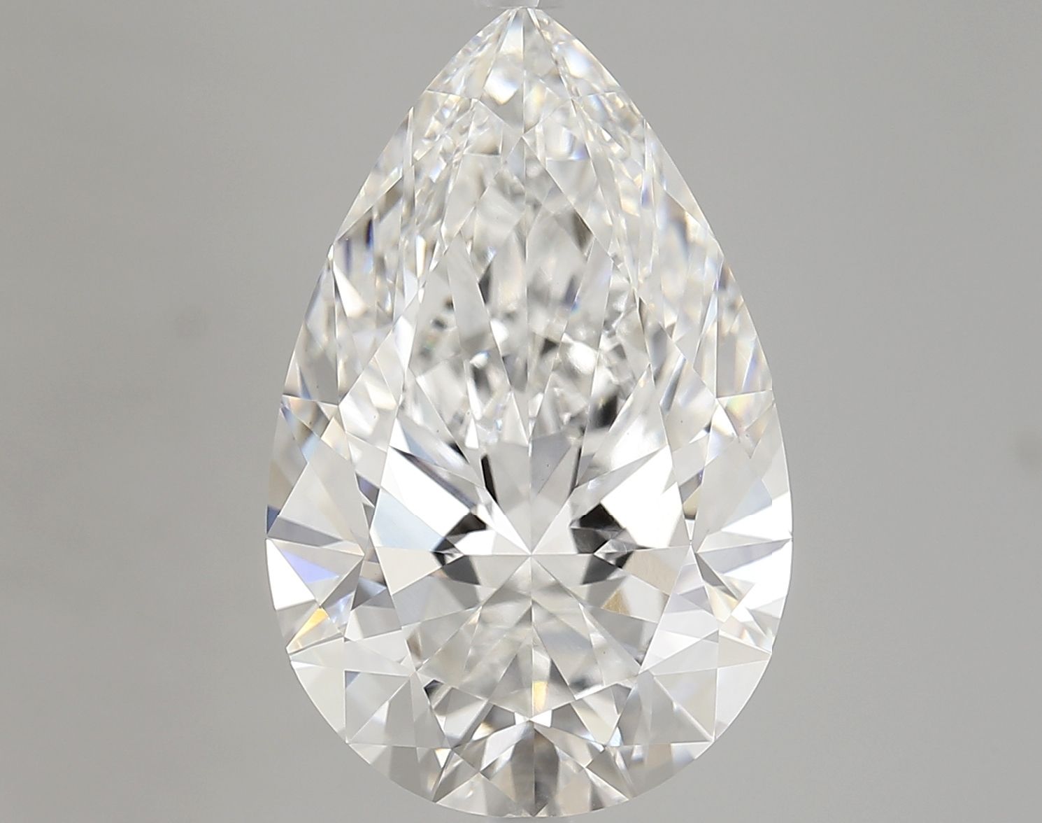 8.11 ct. pear Lab Grown Diamond front image