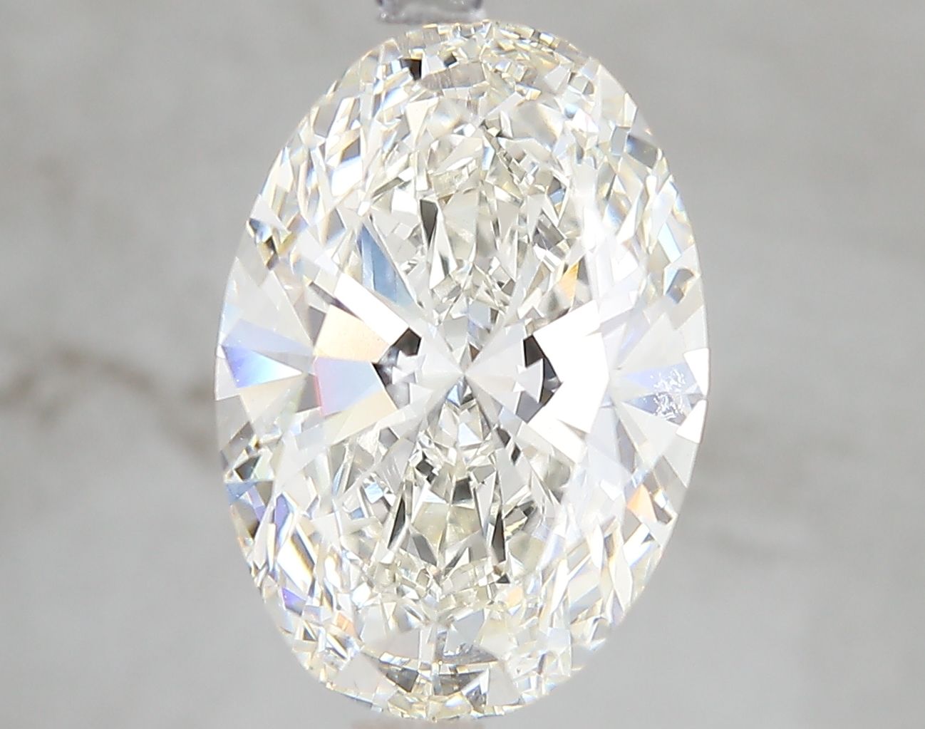 5.02 ct. oval Lab Grown Diamond front image