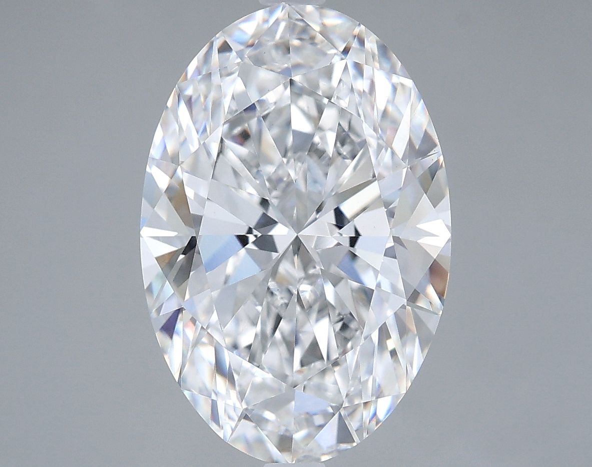 5.05 ct. oval Lab Grown Diamond front image