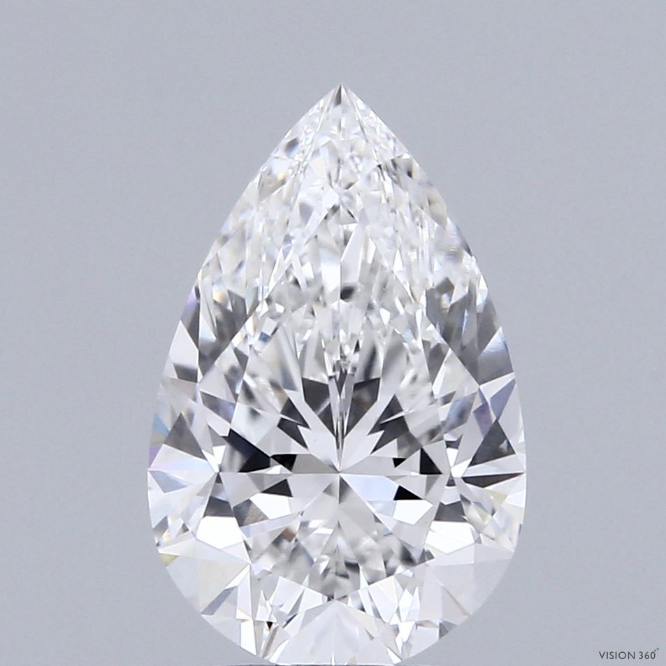 3.08 ct. pear Lab Grown Diamond front image