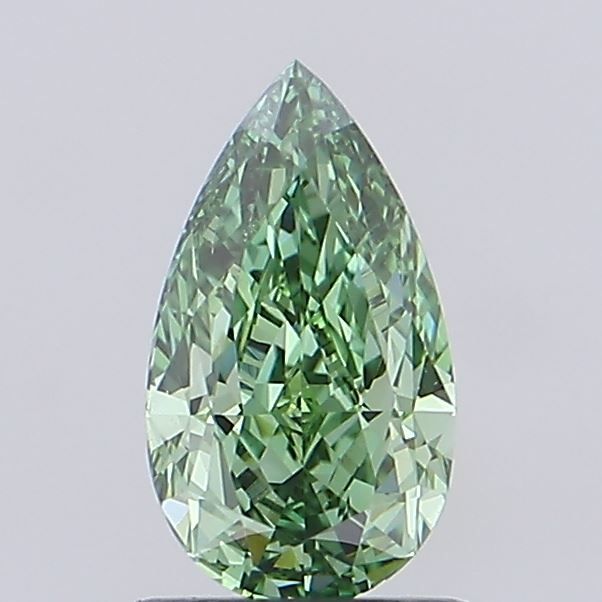 1.21 CT Fancy Vivid Green PEAR