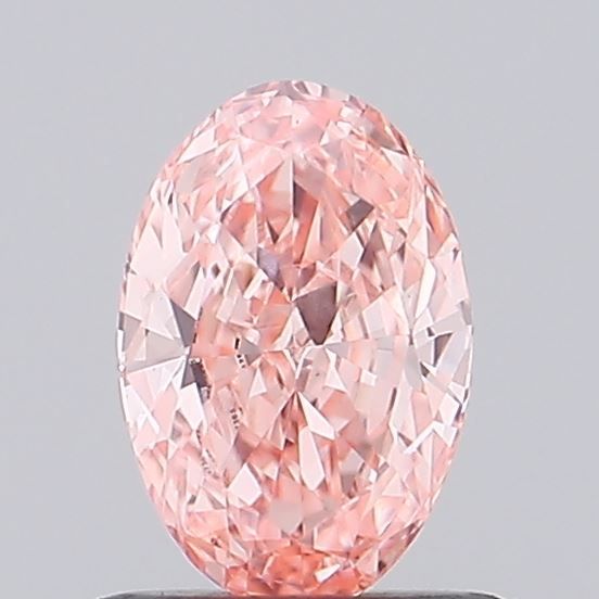 0.46 CT Fancy Vivid Pink OVAL