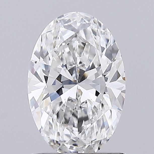 1.02 ct. oval Lab Grown Diamond front image