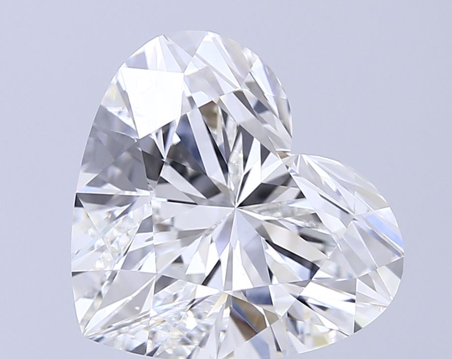 6.53 ct. heart Lab Grown Diamond front image