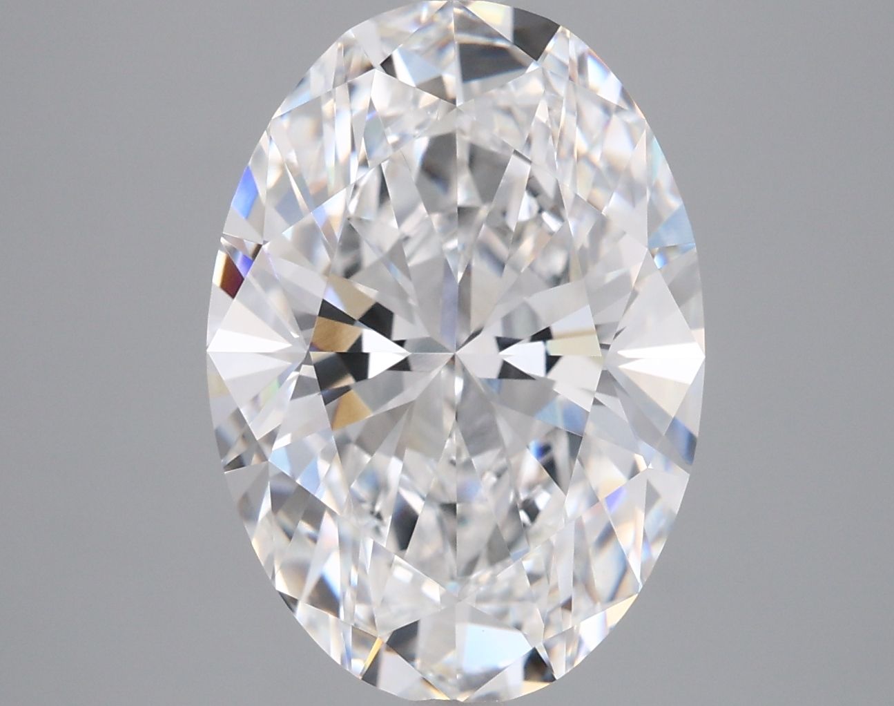 4.08 ct. oval Lab Grown Diamond front image