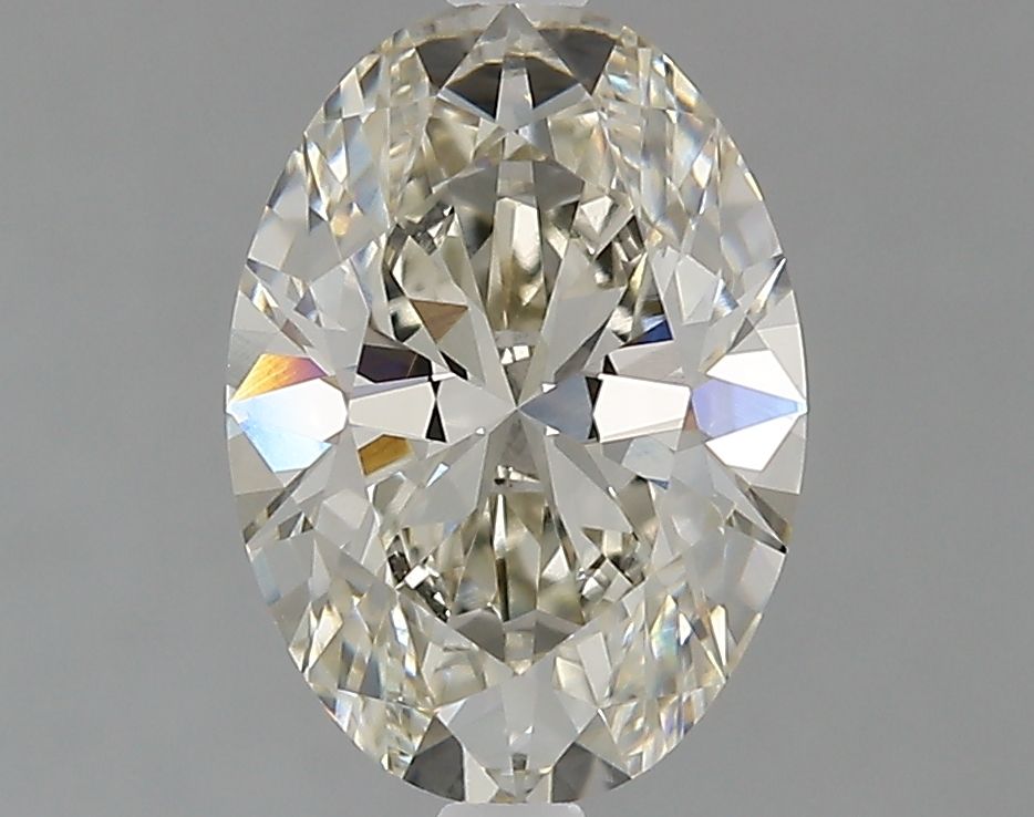 2.10 ct. oval Lab Grown Diamond front image