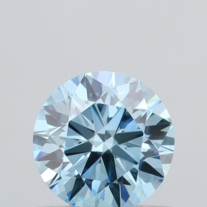 0.53 CT Fancy Vivid Blue ROUND