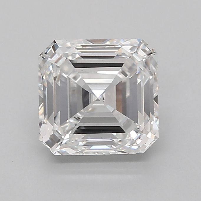 2.05 ct lab-grown Asscher Diamond