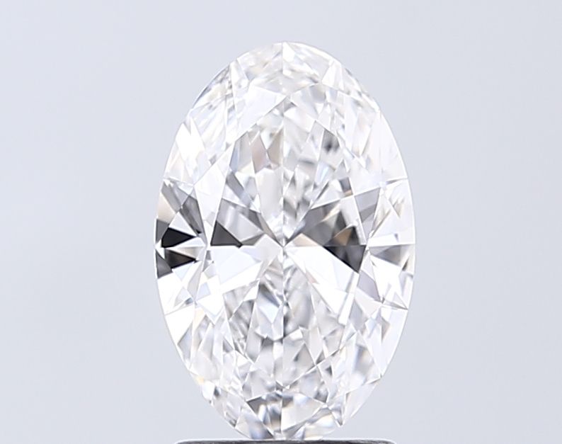 1.56 ct. oval Lab Grown Diamond front image