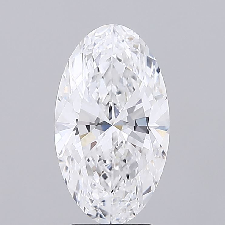 3.21 ct. oval Lab Grown Diamond front image