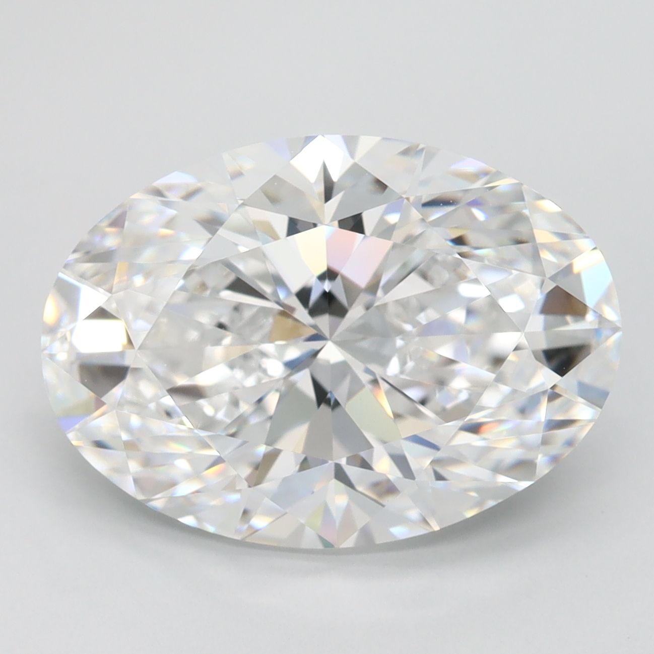 5.31 ct. oval Lab Grown Diamond front image