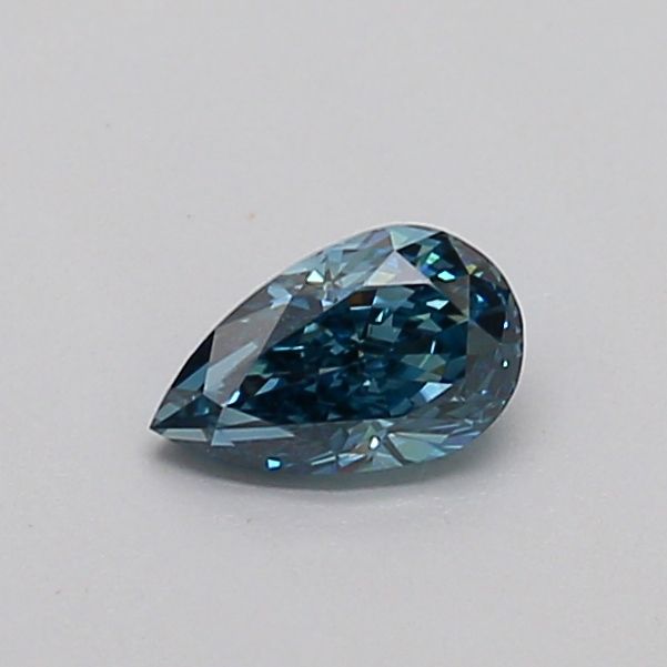 0.31 CT Fancy Vivid Blue PEAR
