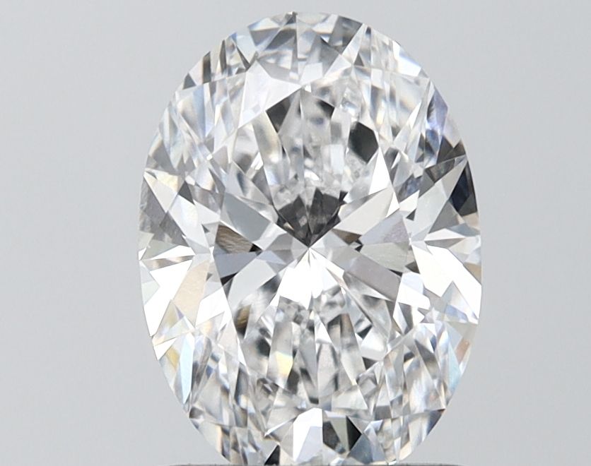 2.02 ct. oval Lab Grown Diamond front image