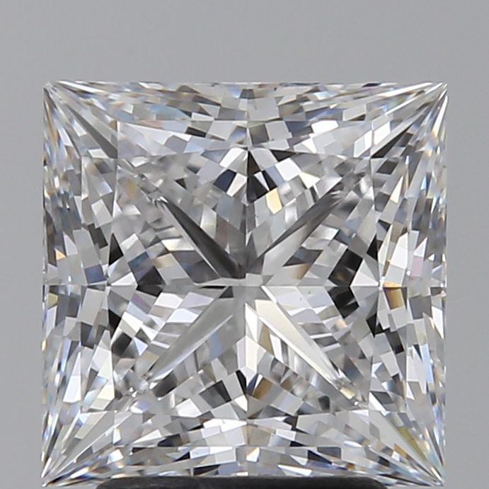 3.08 ct. princess Lab Grown Diamond front image