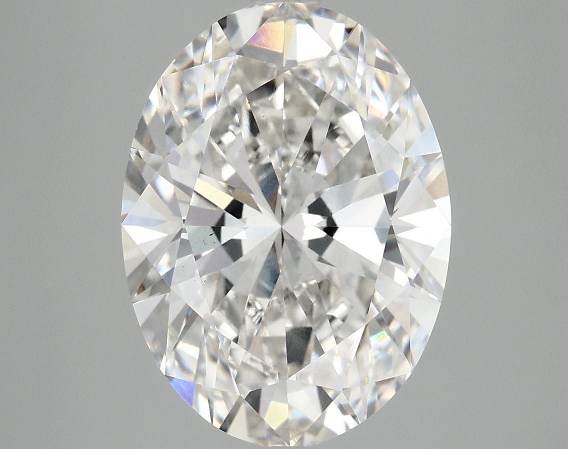 5.02 ct. oval Lab Grown Diamond front image