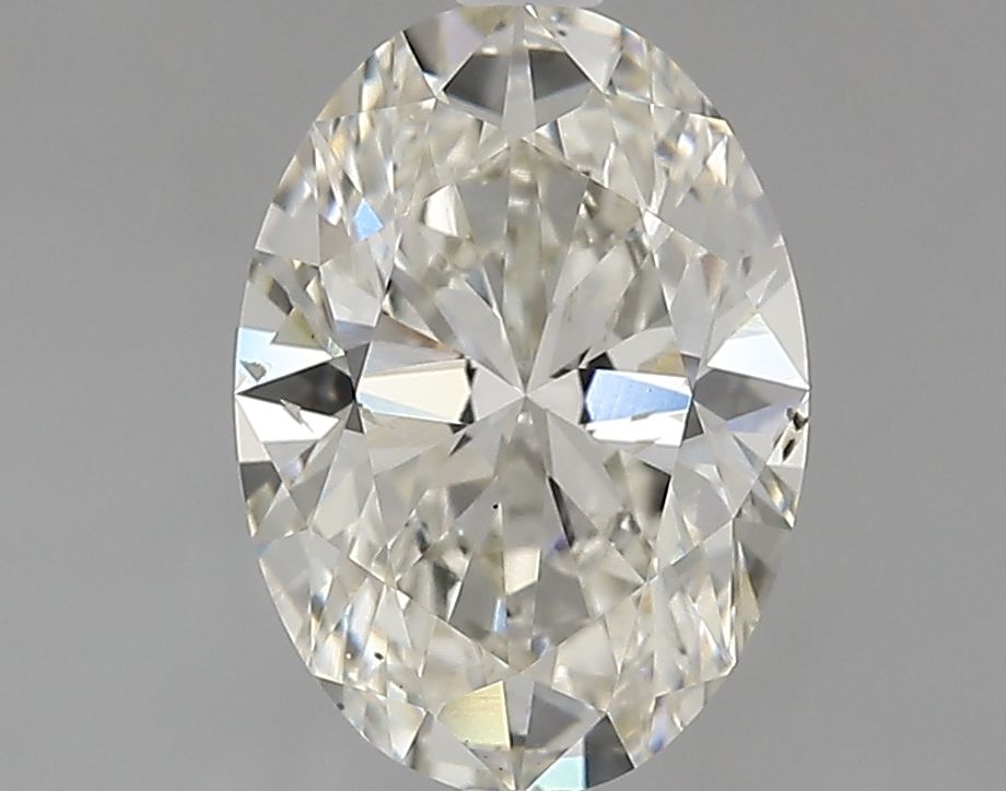2.01 ct. oval Lab Grown Diamond front image