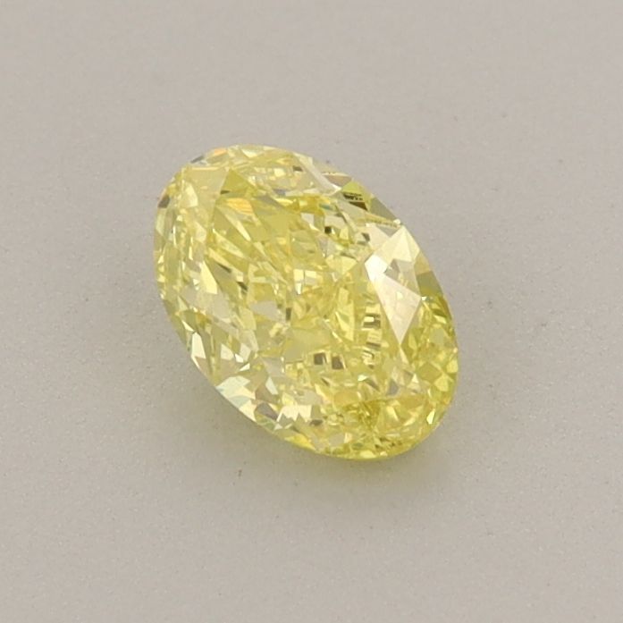 0.43 CT Fancy Vivid Yellow OVAL
