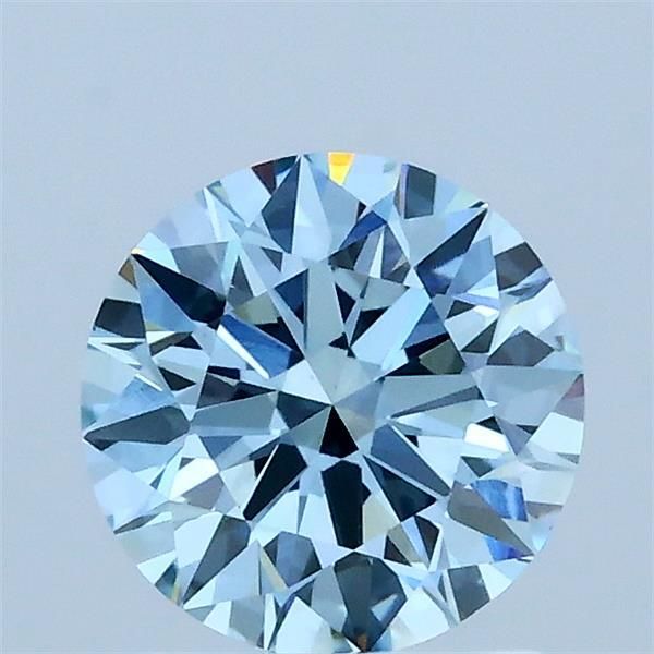 1.07 CT Fancy Vivid Blue ROUND