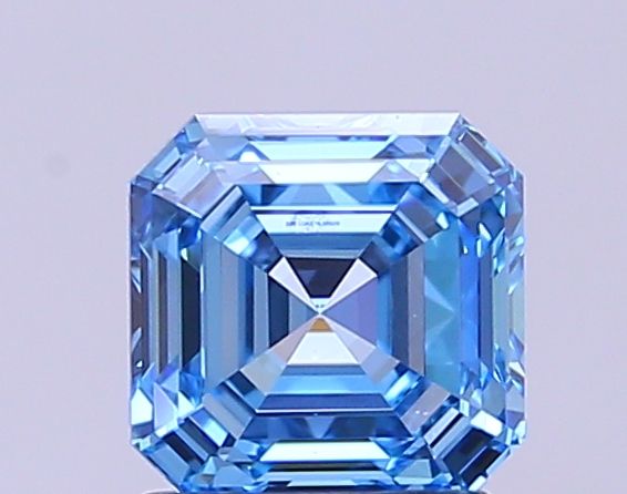 1.72 ct lab-grown Asscher Diamond
