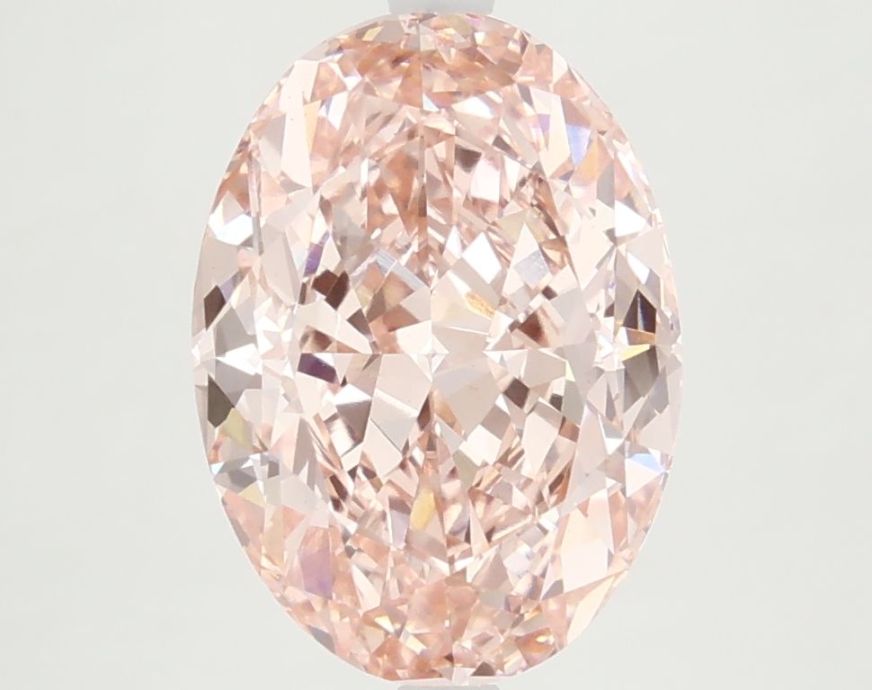 5.03 ct. oval Lab Grown Diamond front image