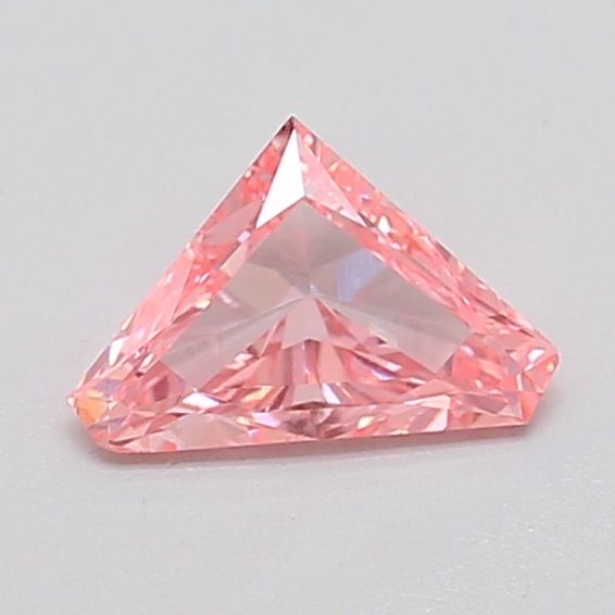 0.35 CT Fancy Vivid Pink PENTAGONAL