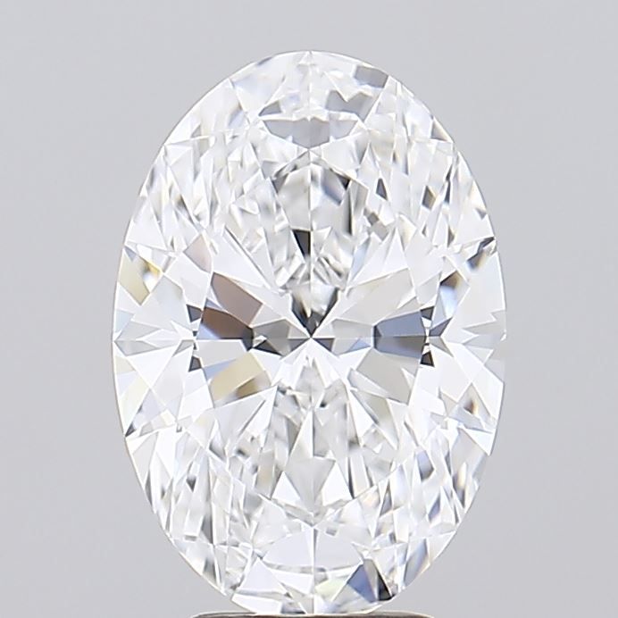 3.07 ct. oval Lab Grown Diamond front image