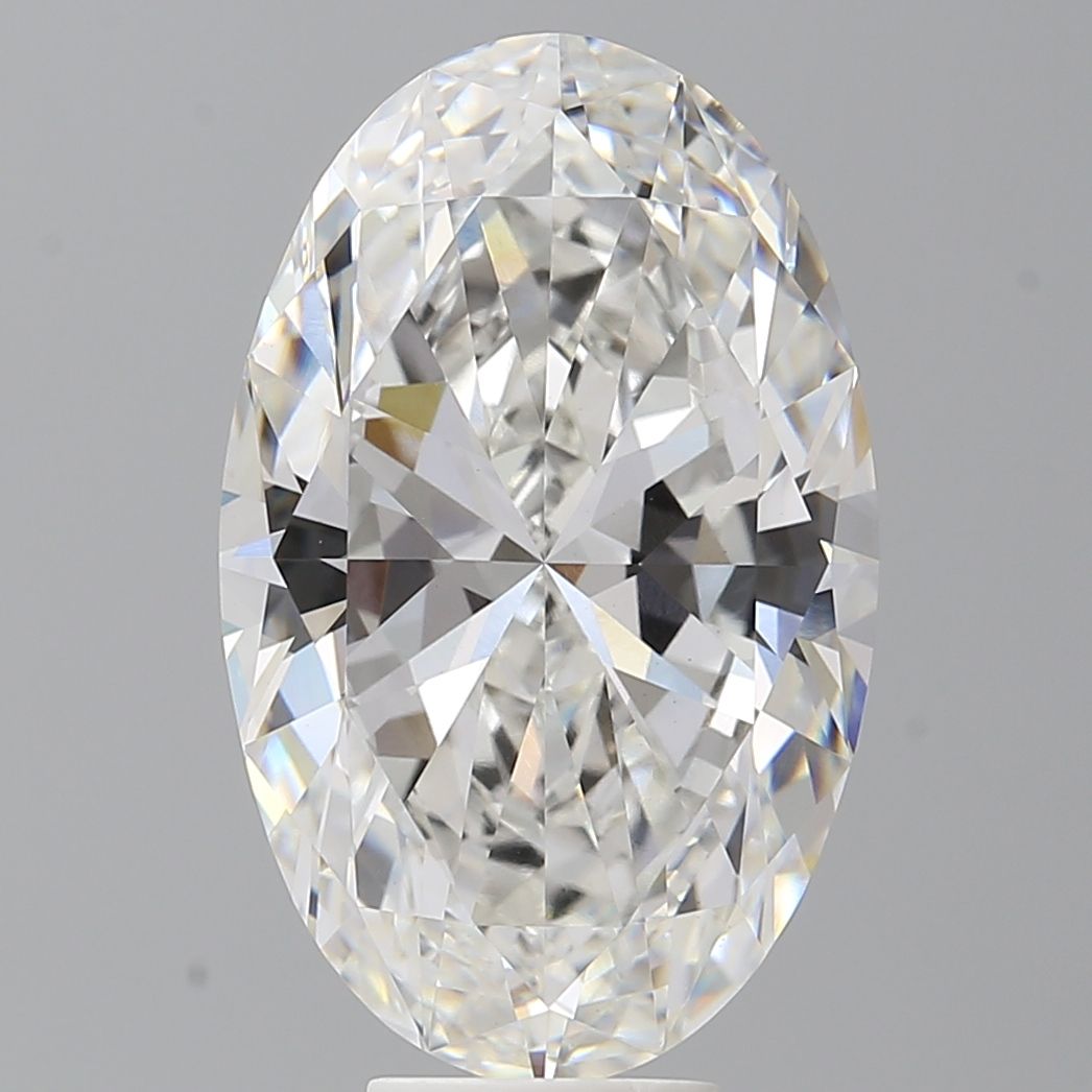 8.59 ct. oval Lab Grown Diamond front image