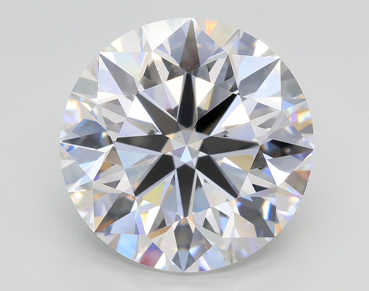 7.41 ct. round Lab Grown Diamond front image