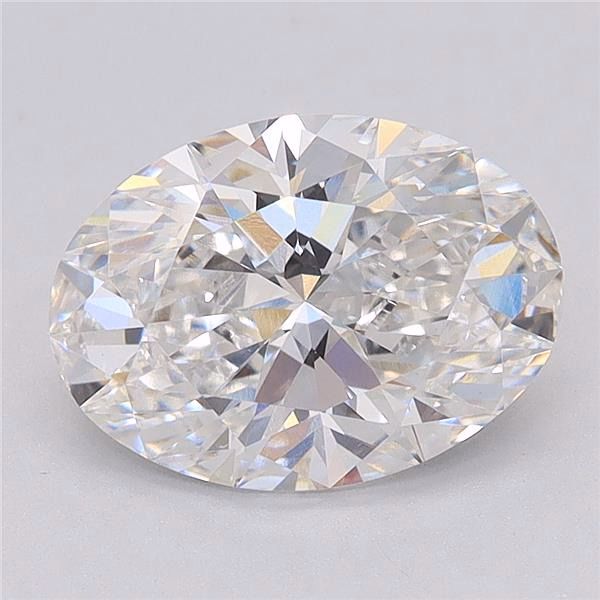 4.02 ct. oval Lab Grown Diamond front image