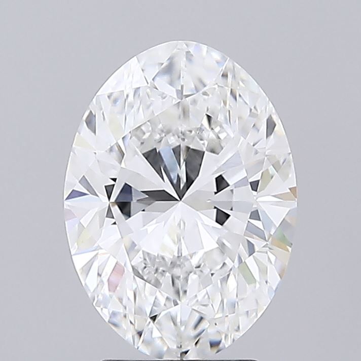 3.01 ct. oval Lab Grown Diamond front image