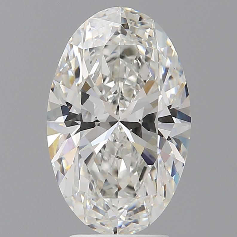 3.96 ct. oval Lab Grown Diamond front image