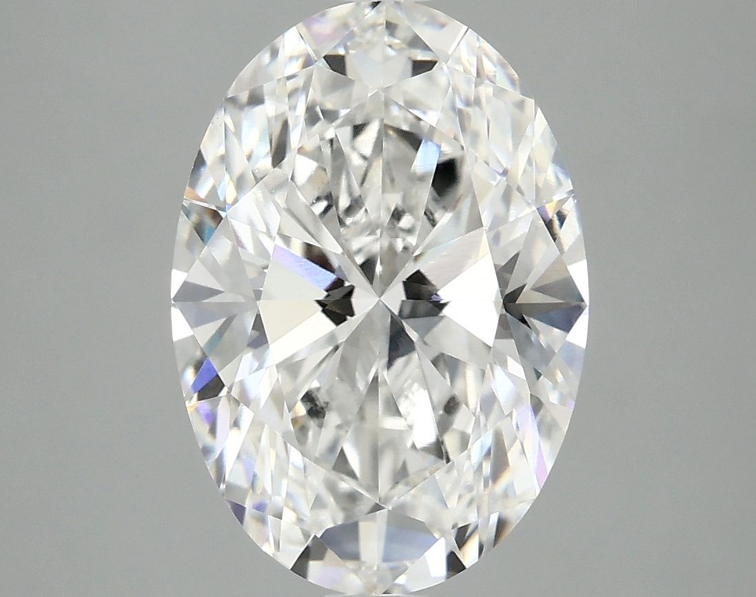 4.06 ct. oval Lab Grown Diamond front image
