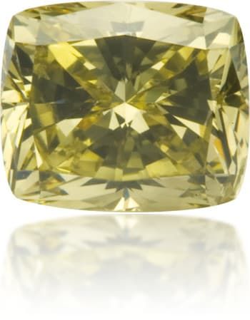 Diament 0.55 ct Fancy Grayish Greenish Yellow/VS1