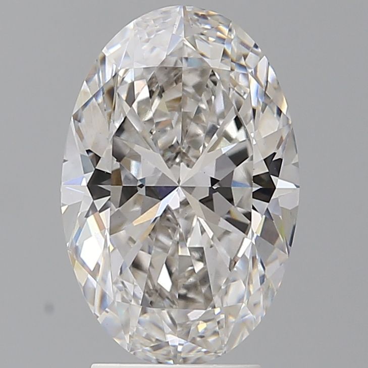 3.45 ct. oval Lab Grown Diamond front image