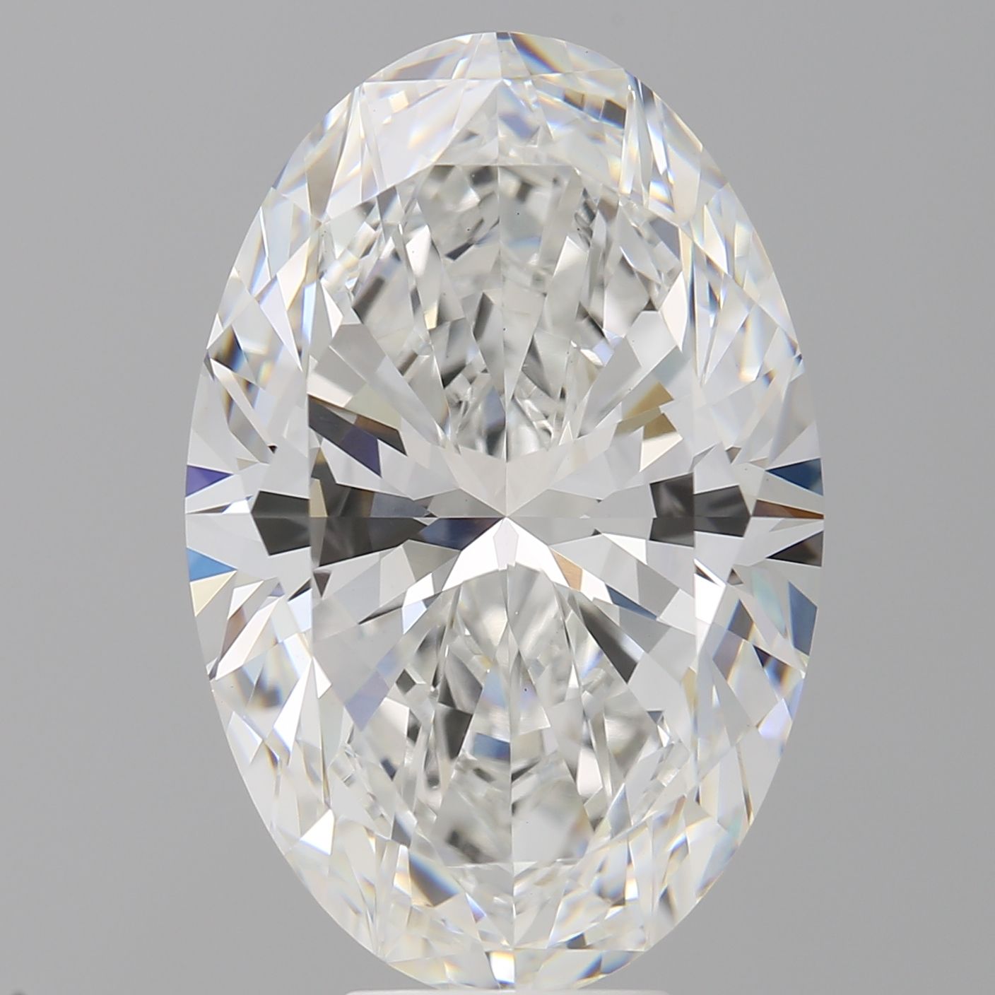 9.08 ct. oval Lab Grown Diamond front image