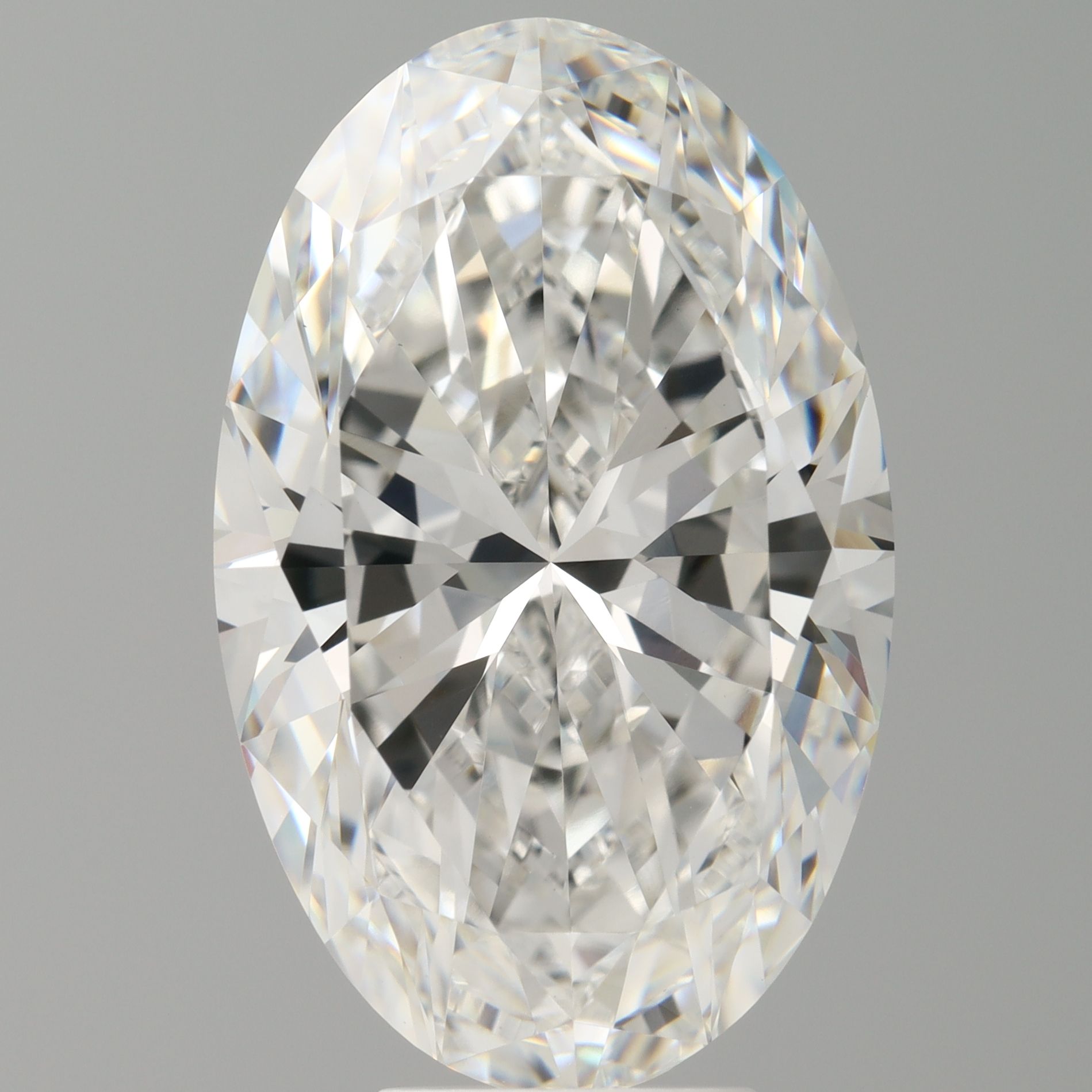 8.06 ct. oval Lab Grown Diamond front image