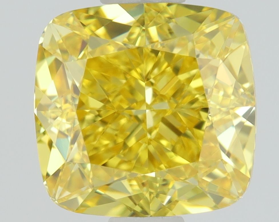 Diament 1.0 ct Fancy Vivid Yellow/IF